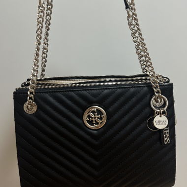 GUESS Handtasche schwarz