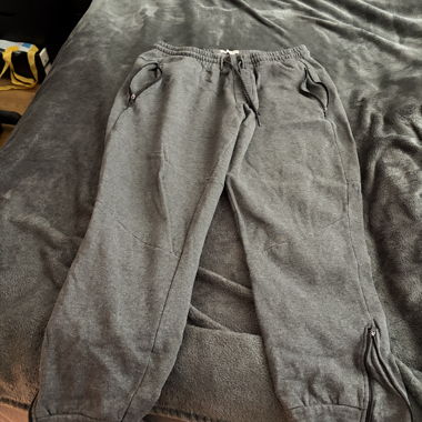 Pantalon de jogging PIER.ONE gris