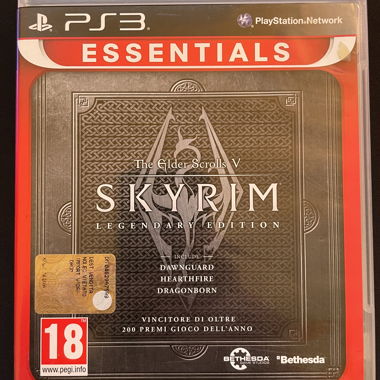 Jeu PS3 - Skyrim Legendary Edition (ITA)