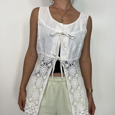 Cardigan dentelle 