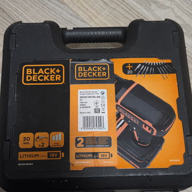 Akku-Bohrschrauber Black Decker