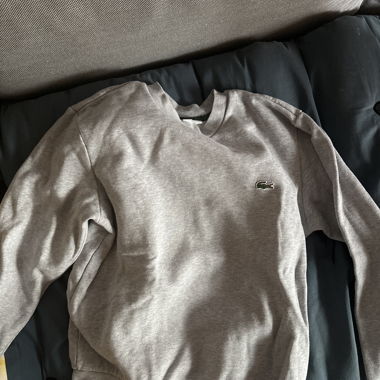 Lacoste felpa grigia