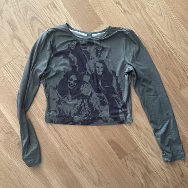 SHEIN Long-Sleeve Shirt with Print
