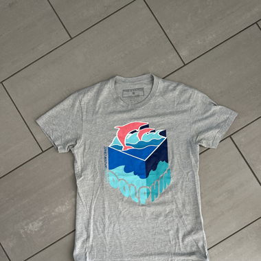 T-shirt Pink & Dolphin