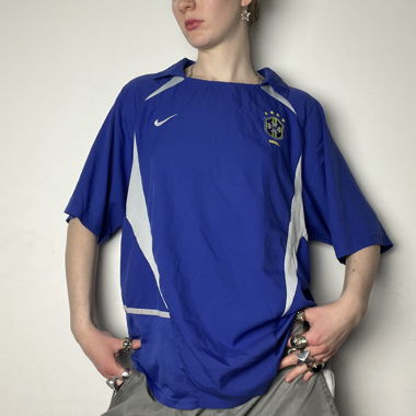 Vintage Nike Brasile trasferta 2002-04