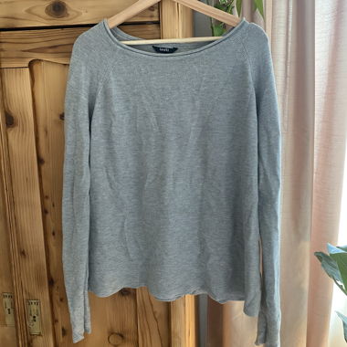 Gray Long Sleeve - Strickpullover