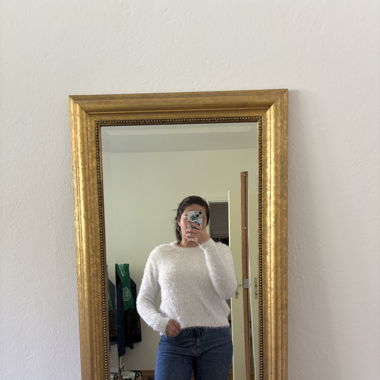 Sweatshirt weiss