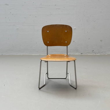Klappstuhl aus Formsperrholz, 1950/60er