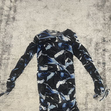 Blue/ Black Dress