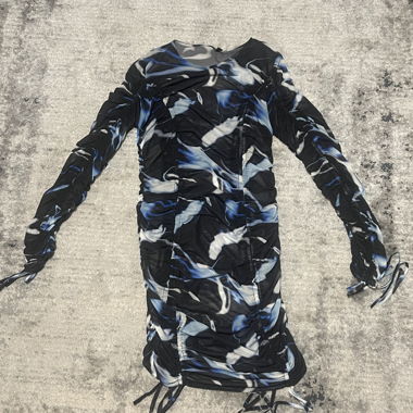 Blue/ Black Dress
