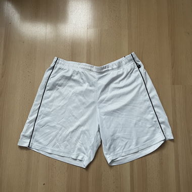 White sports shorts