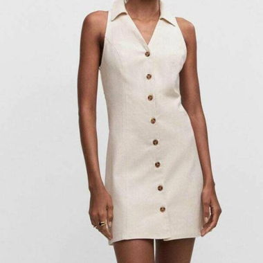 Linen dress Mango