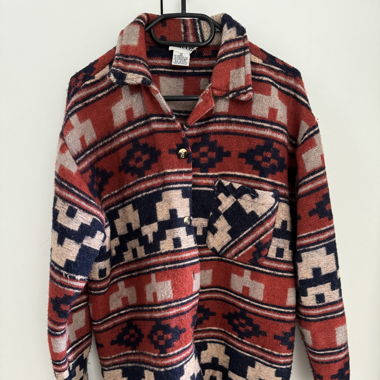 Vintage thick shirt/jacket (65% wool)