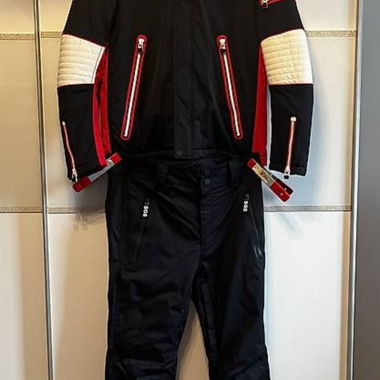 SOS Ski Set schwarz/rot