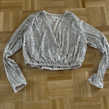 Top glitter di H&M - Perfetto per le feste S