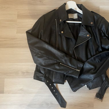 Lederjacke