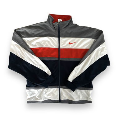 Nike Jacke Weiss/Navy Blau/Weiss/Rot
