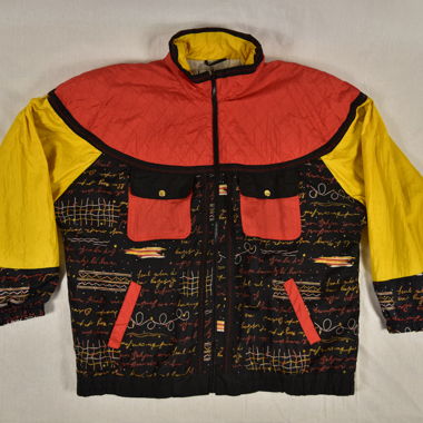 90s Colourblock Windbreaker Active Frontier Sport