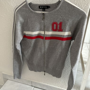 Motel grey knit cardigan Size M