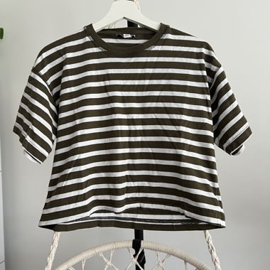 Gestreiftes T-Shirt von Topshop