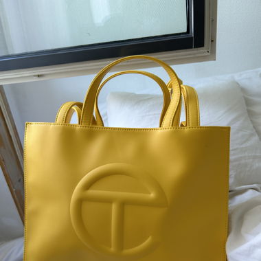 telfar yellow bag 