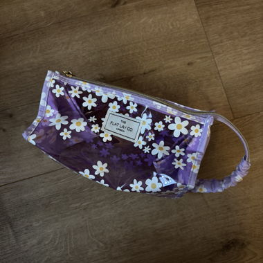 The Flat Lay Co. Jelly Makeup Box Bag
