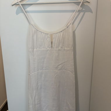 Vestito bianco 100% viscosa 