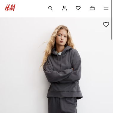 Ensemble jogging pull gris/noir