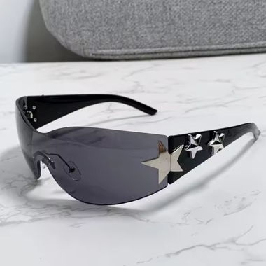 Lunettes de soleil rétro Y2k
