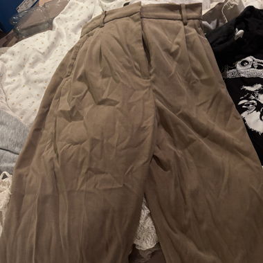 Pantaloni Beige da Completo
