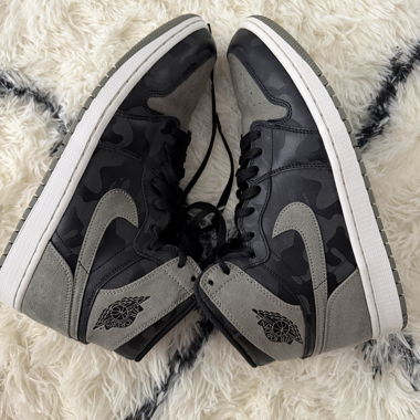 Baskets Air Jordan 1 High Camo