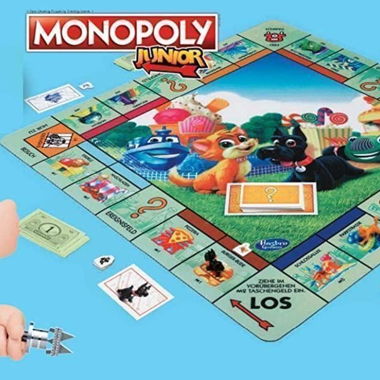 Monopoly Junior Spielmatte 61x61 cm