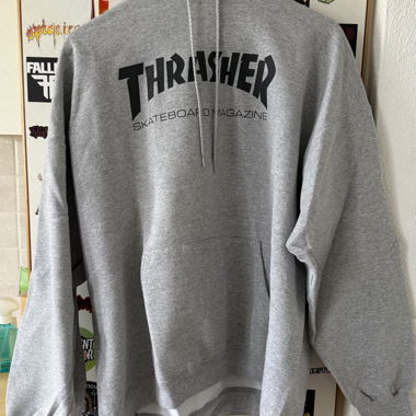 Thrasher Grey Hoodie