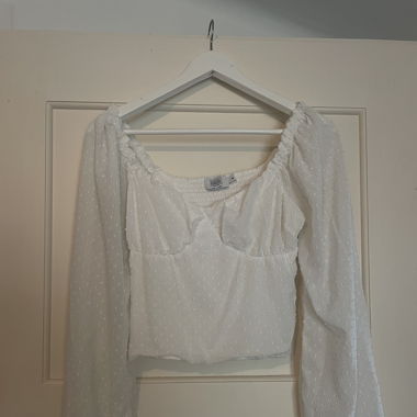Weisse Bluse