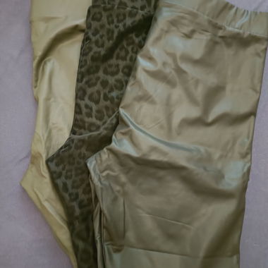 Ensemble de leggings Chicorée XL, lot de 3