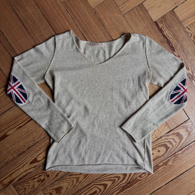 Top vintage à manches longues UK