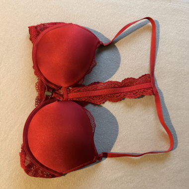 Red Lace Bra
