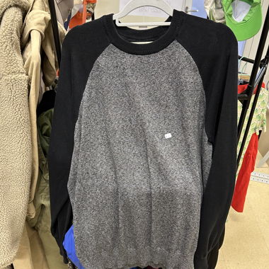 Pull H&M noir/gris XXL