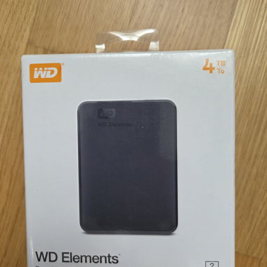 WD Elements 4TB Portable HDD
