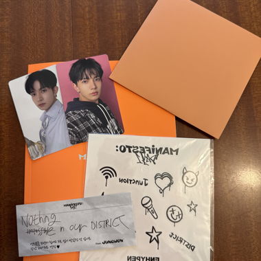 Manifesto Day 1 Enhypen Album