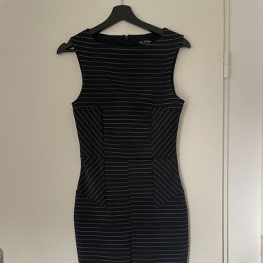 Business Kleid 36 gestreift