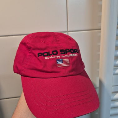 Casquette Polo Sport Ralph Lauren rouge