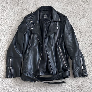 Giacca in pelle autentica ZARA