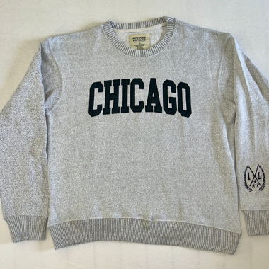 Grey Chicago Sweater