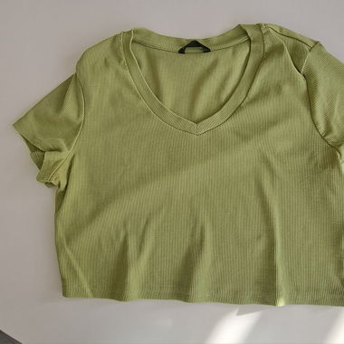 T-shirt crop