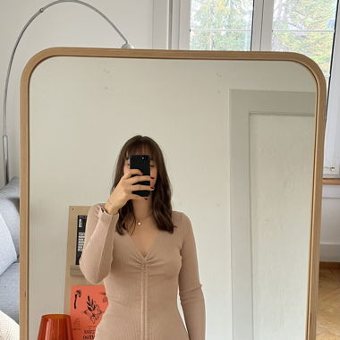 Langarm Kleid