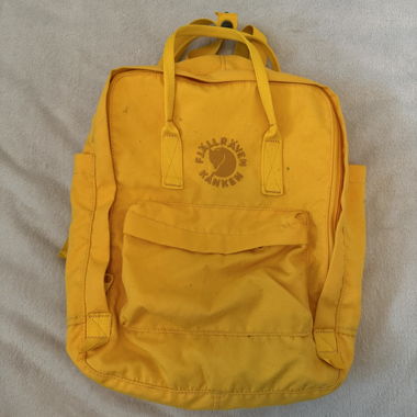 Fjallraven Kanken Rucksack gelb