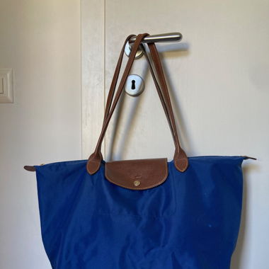Blue Longchamp bag