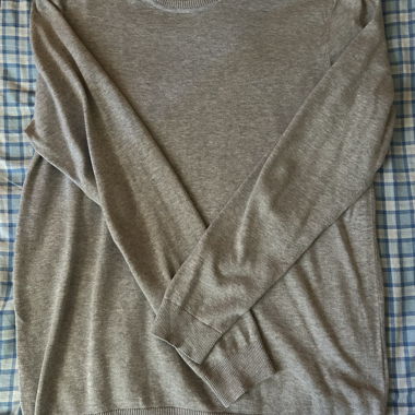 Pull gris clair YES OR NO – Taille M