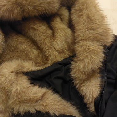 Y2k faux fur black born to die sweatshirt